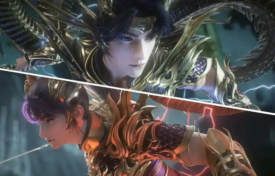 Chinese anime Apotheosis made by YOUKU