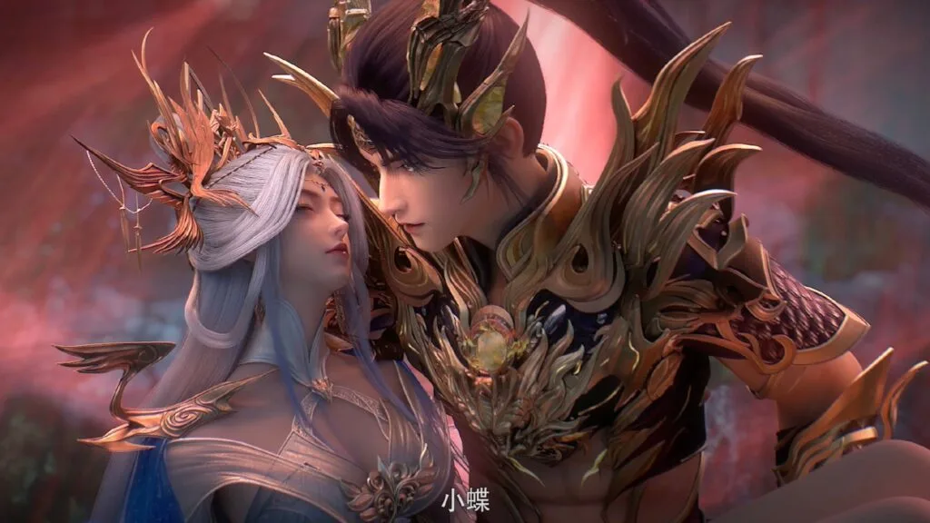 Apotheosis 2 Luo Zheng kissing Die Jie
